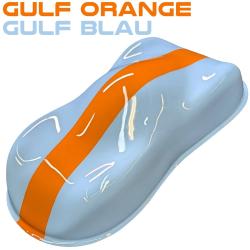 Vopsea GULFORANGE și GULFBLUE