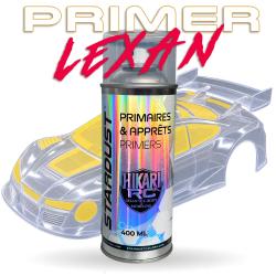 Grund transparent pentru Lexan și caroserii RC – Aderență garantată, spray de 400 ml