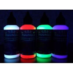 Kit vopsea Blacklight 4 culori speciale