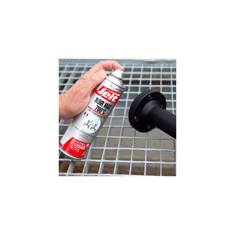 VOPSEA REZISTENTĂ LA TEMPERATURI RIDICATE DE 700°C ÎN VARIANTA SPRAY - NEGRU SAU ARGINTIU