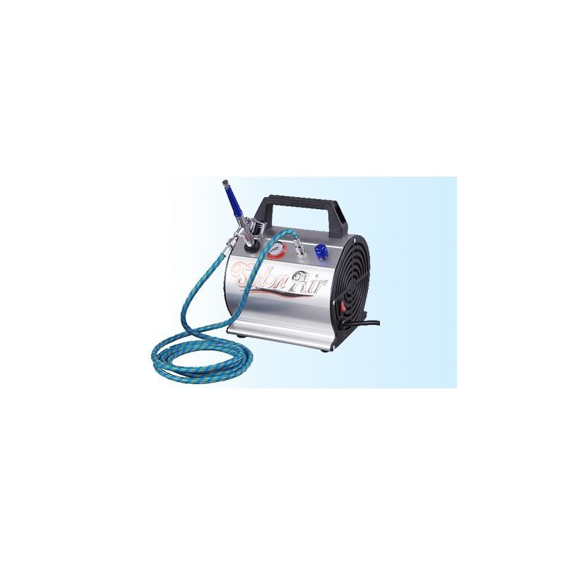 Kit complet – Compresor, aerograf, furtun de aer