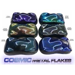 Sclipici cosmic transparent – 5 culori