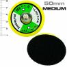 Mini tampoane de șlefuit cu cârlig și buclă velcro de 50, 75 și 150 mm