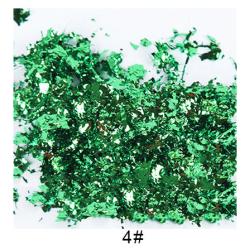 Foi metalice de fulgi - 10 culori x 5 grame.