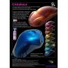 Poster 30x45cm Effets cristaux et marbre