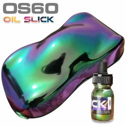 Kit complet de vopsea pentru biciclete cu efect de pete de ulei
