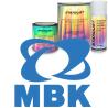 Vopsele pentru motociclete MBK - Culori de producator in lac pe baza de solvent