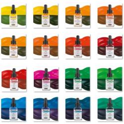 cele 36 de culori standard Aero Color by Schmincke 28ml