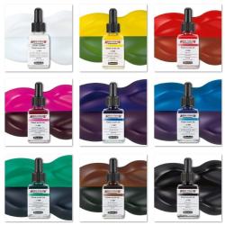 Set de 9 culori de bază Aero Color - cerneluri Schmincke asortate