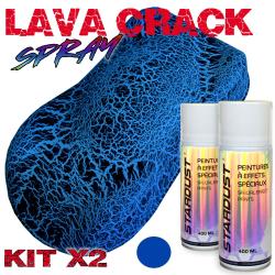 Kit de vopsea cu efect trosnit cu două cutii de aerosoli de 400 ml – LavaCrack