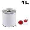 Recipiente metalice cilindrice pentru vopsele 150ml-250ml-500ml-1L