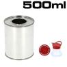 Recipiente metalice cilindrice pentru vopsele 150ml-250ml-500ml-1L