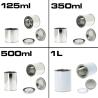 Recipiente metalice de vopsea de la 125 ml la 5 l