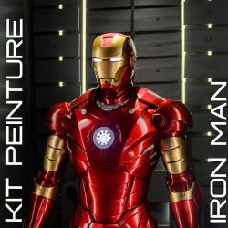 Kit de vopsire pentru a vopsi IRON MAN în roșu și auriu – Aerosol sau aerograf