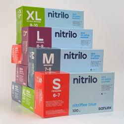 Mănuşile din nitril (x 100)